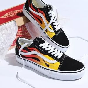 Women’s Vans Flame Old Skool